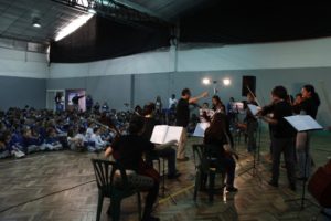 Con Amadeus en el IAE - 2009