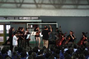 Con Amadeus en el IAE - 2009