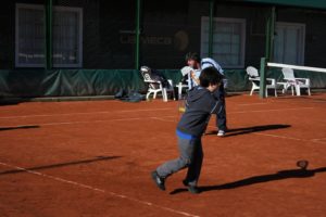 Tenis en La Meca, Mar del Plata con Guillermo - 2010