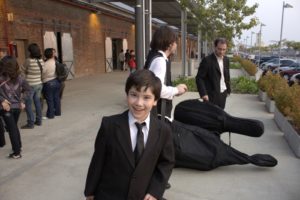 Yo en el 2010 en Santa Fé - Encuentro Nacional de Orquestas Juveniles