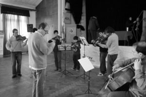 Tocando en Chapadmalal -2009