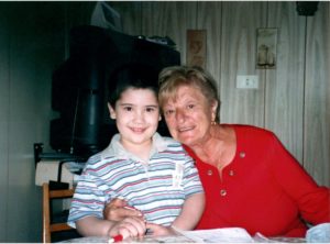 La tía de mi papá y yo