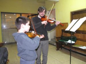 Tomando clase con Diego Belli - 2008