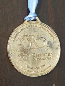 Medalla de Oro - Nacional de Química 2018