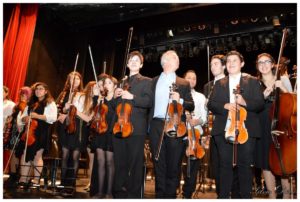 Con Pablo Agri y la Orquesta Juvenil de Mar del Plata