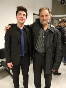 Después del Concierto - Con el amigo Prof. Pablo Ball Llatinas