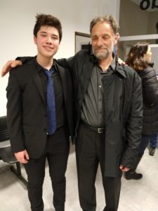 Después del Concierto - Con el amigo Prof. Pablo Ball Llatinas